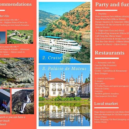Villa Moradia Activ Mar\Vao à Vila Real Extérieur photo